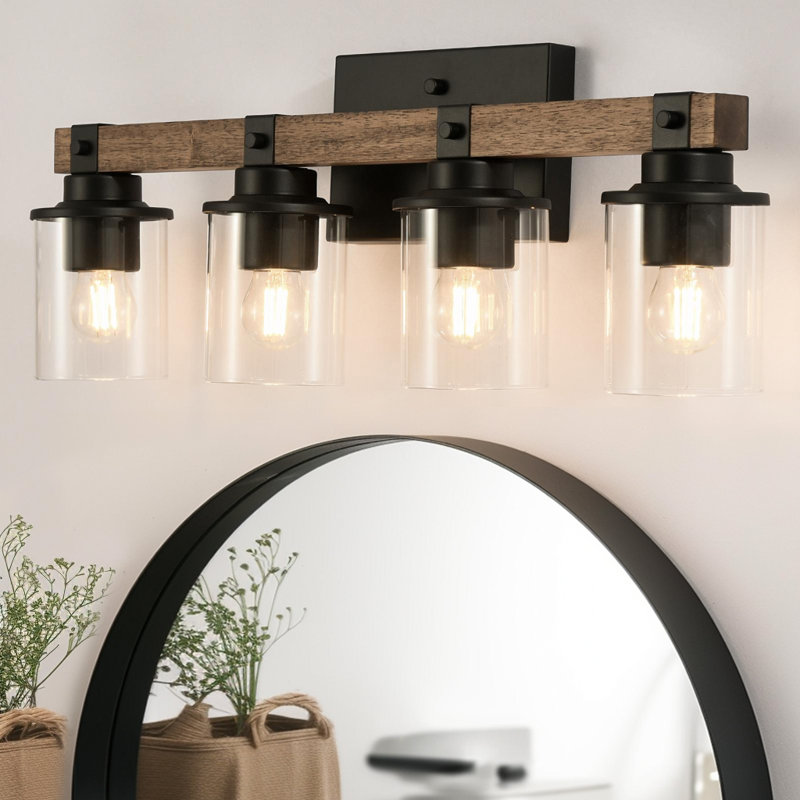 Éclairage pour meuble-lavabo Rheata, 4