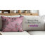 Ensemble de housses de coussin en velours floral avec broderie en velours - Décoration de Noël 14 x 20 pour lit, chambre et chambre