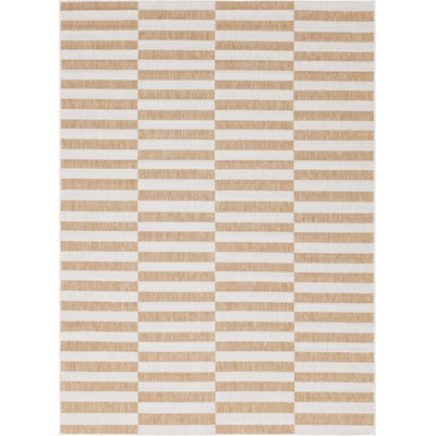 Robinson Taupe Ivory Outdoor Rug