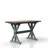 X Based Counter Height Casual Dining Table