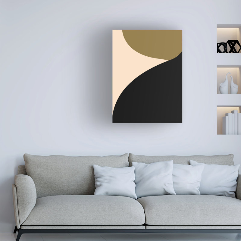 Art sur toile, peu de bologles bolins, H 18 po x l 24 po