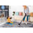 Non-Shedding Grey/Blue Area Rug - Stain , For Living Room, Nursery, Study Ideal High-Traffic Areas, Non-Shedding,-150102178