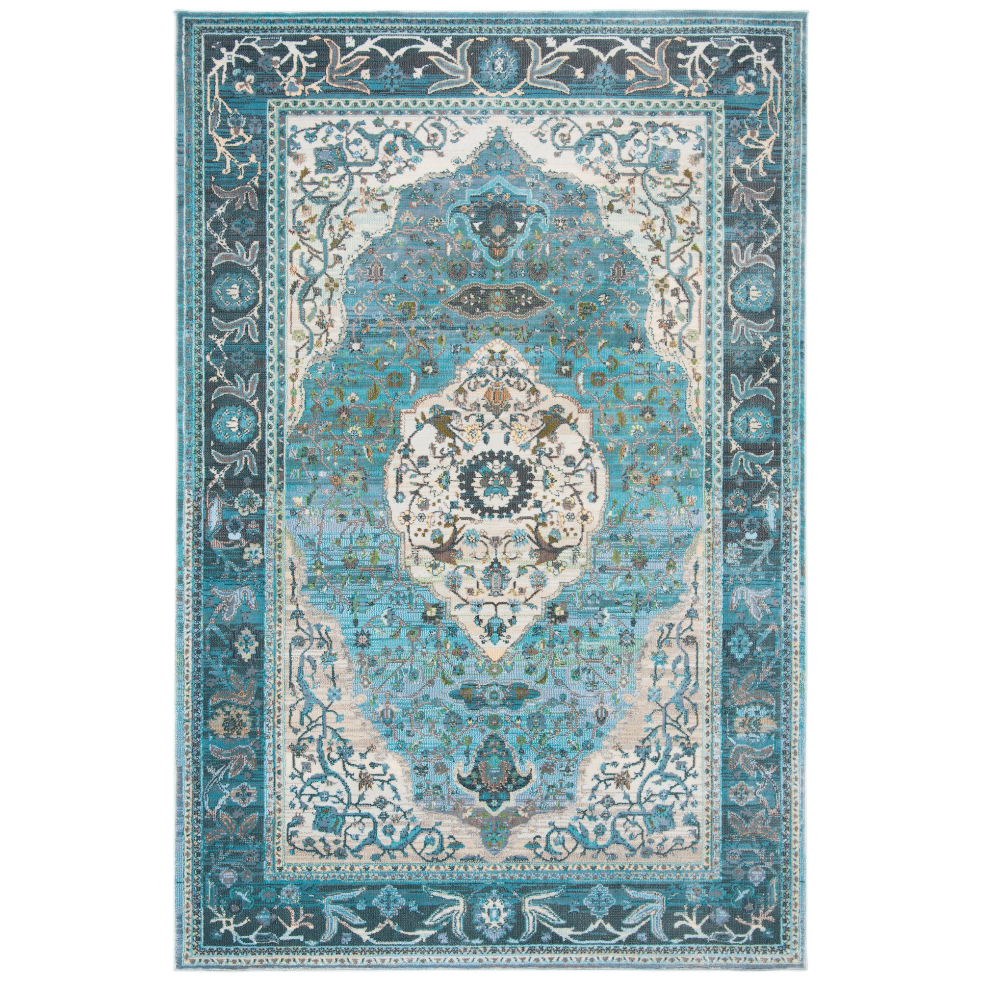 Marquesas Rug Bungalow Rose Marques Performance Oriental Rug & Reviews | Wayfair