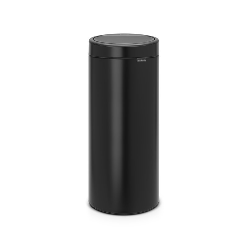 Brabantia 30 Litre Touch Bin, Black