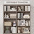 Akxel 47.2" W 3-Drawer Wood Grain Bookshelf-1625577717