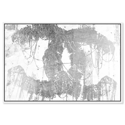«Fashion and Glam Hey Lolita Silver Road Signs» par Oliver Gal - impression sur toile