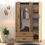 Vianne 3 Door Manufactured Wood Wardrobe-1317848050