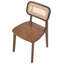 45cm H Side Chair in Brown