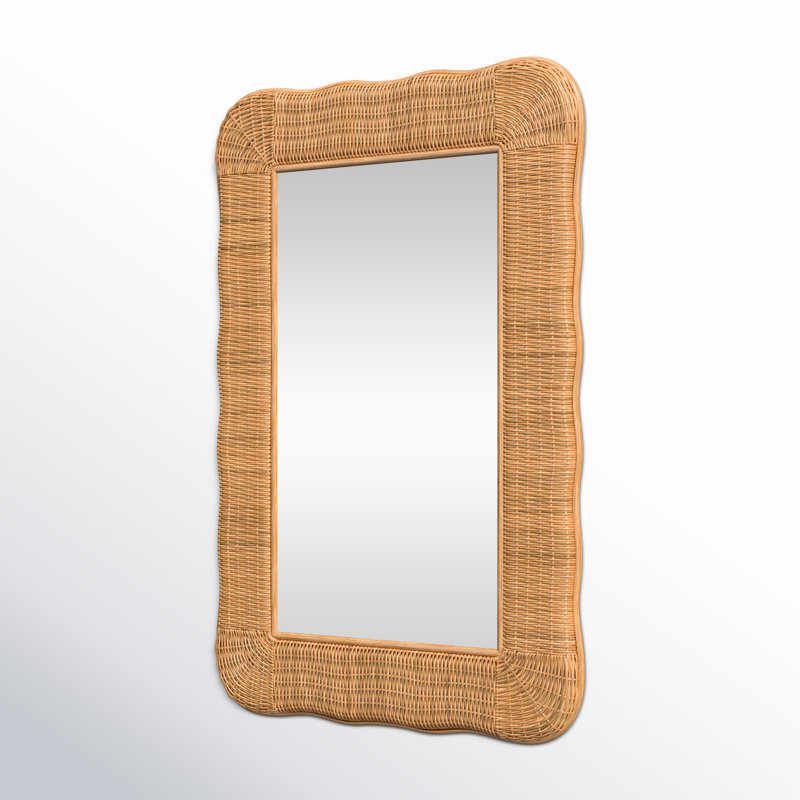 Jacek Rattan Rectangle Mirror
