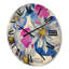 Horloge murale «Daisies with Leaves I»-63901775