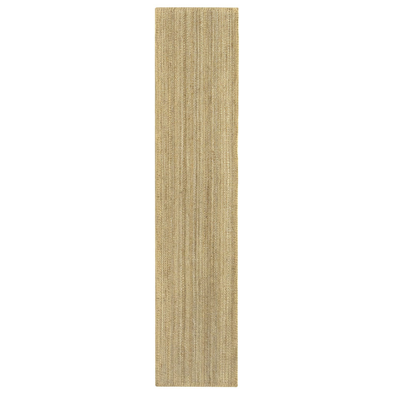 Comae Solid Colour Hand Woven Area Rug, Runner 80 x 400cm