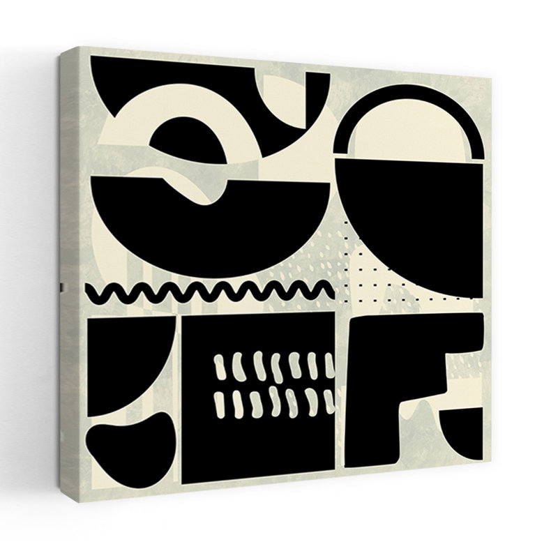 Art contemporain, art contemporain abstrait, H 48 po x l 48 po