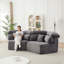 Canapé modulaire 53 pouces avec velours côtelé Modular Sensation Cocooning Sensation-1709326645