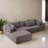108" Wide Left Hand Facing Sofa & Chaise-261178492