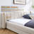 Upholstered Bed Frame with Thick Fabric-901659410