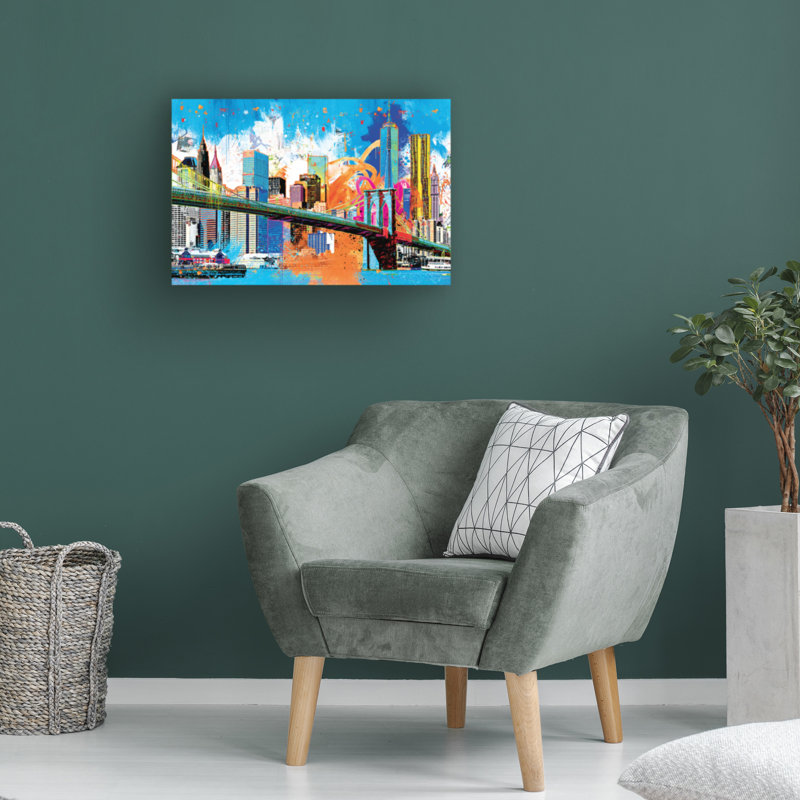 Impression sur toile «Bacheler Porter Hastings New York», H 12 po x l 19 po