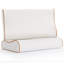 Memory Foam Pillows (Set of 2) - Breathable Neck Support, Ergonomic Orthopaedic Design for Side Back Stomach Sleepers-601848572