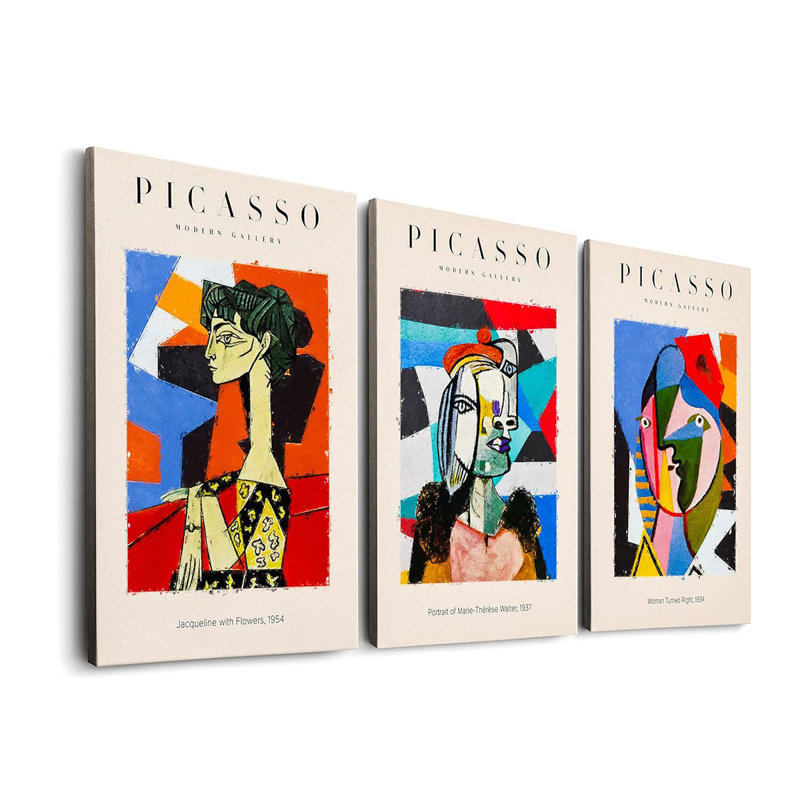 3 Piece Wrapped Canvas Print