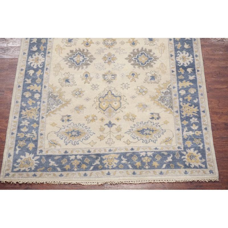 Tapis 6x8 beige Oushak