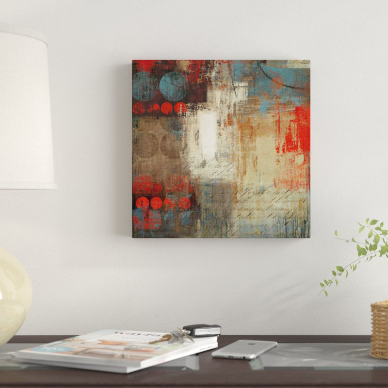 « conseil ii », impression sur toile, H 12 po x l 12 po x P 0,75 po, Pas de tapis, Toile tendue