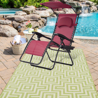 Chaise inclinable pliante zéro gravité