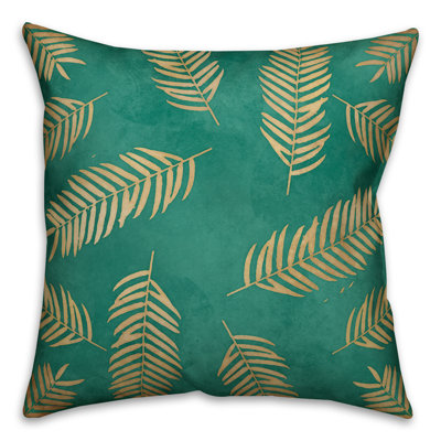  Palm Leaves Throw Pillow