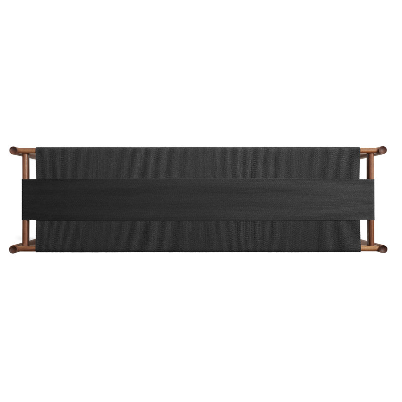 Invitation Bench, Walnut, 18" H x 48" W x 18" D