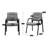 Keymiah Faux Leather Guest Chair with Arms – Ideal for Lobbies, Waiting Rooms Chair, and Reception Chair-1161950837