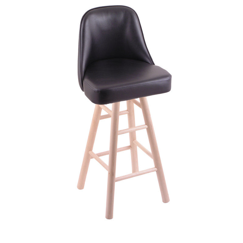 Tabouret tournant 30" Grizzly, Chêne Naturel, Tabouret de bar (siège d'une hauteur de 30 po)