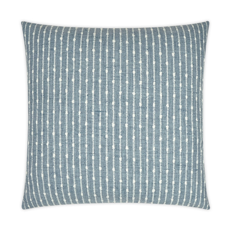 Kemp Pillow Cover & Insert, Denim, Square 24"