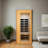 Hemlock One-Person Far Infrared Roof Embedded Indoor Sauna Room