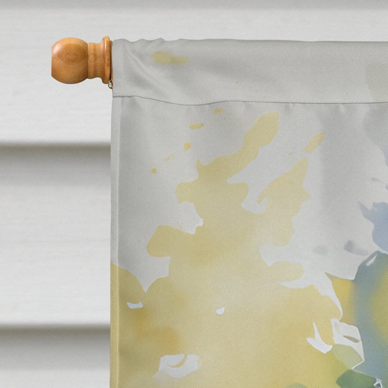 Drapeau de maison en polyester à double face H 40 po x l 28 po Carvin
