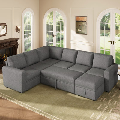 Hoelscher Upholstered Modular Standard Corner Sectional
