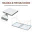 Table de camping pliante Outsunny
