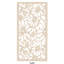 Panneau mural décoratif VIMA (Suflo) - L 48 po x l 24 po, panneau de PVC blanc avec clôture à écran privé pour la rénovation et la décoration murale-57508238