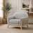 Caspian Grey Accent Chair