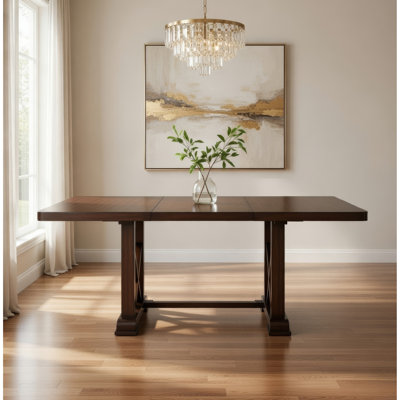 Table de salle à manger en bois Mereworth