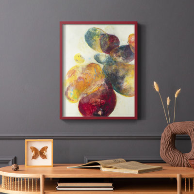 Earthy Fragments II, reproduction encadrée - bois massif