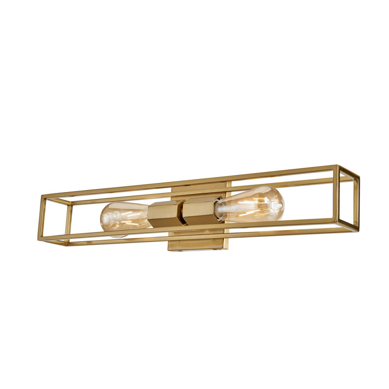 Éclairage pour salle de bain, Laiton antique, Laiton antique