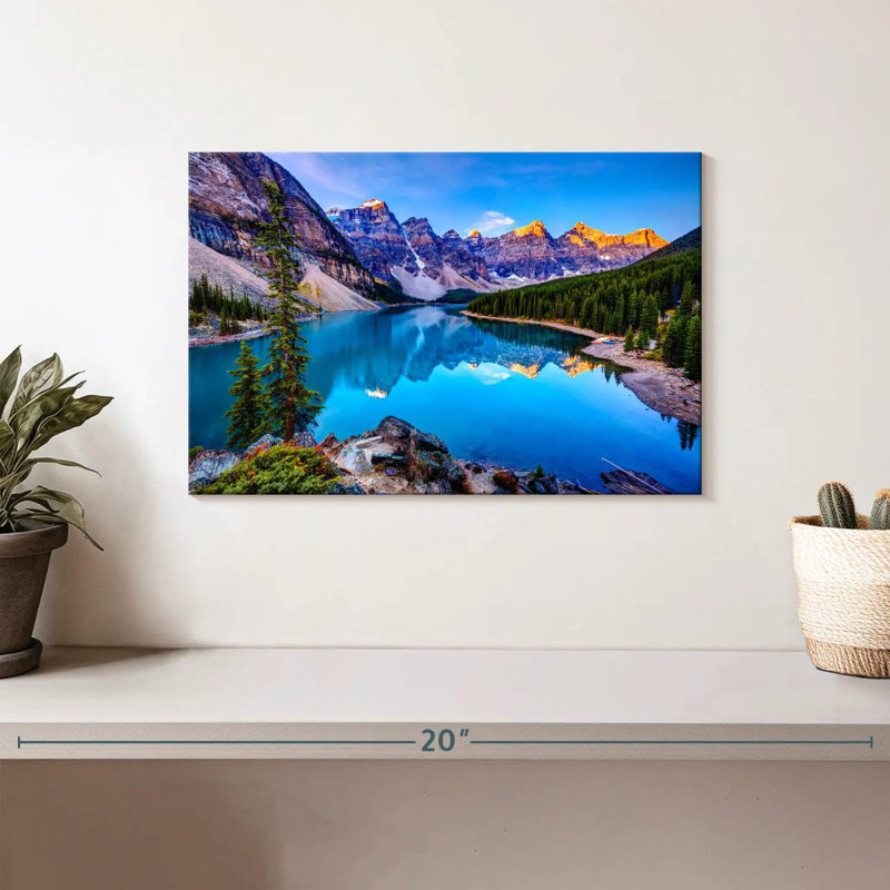 Alvord Amazing Moraine Lake, H 8 po x l 12 po