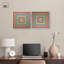 «Squares», ensemble d'art sur toile par Art Remedy-112602234-112602229