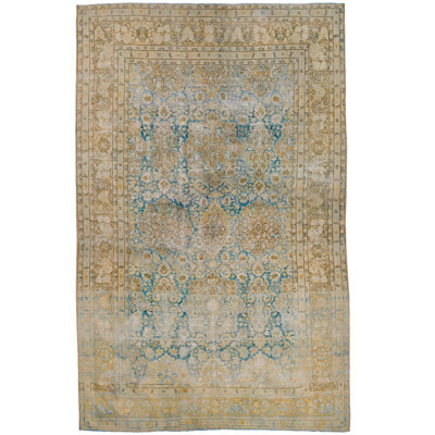 One-of-a-Kind 9'11'' X 15'11'' 1990s Wool Area Rug in