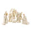 7 Piece Holiday Miniature Nativity Figurine Set