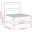 62cm Wide Patio Sofa