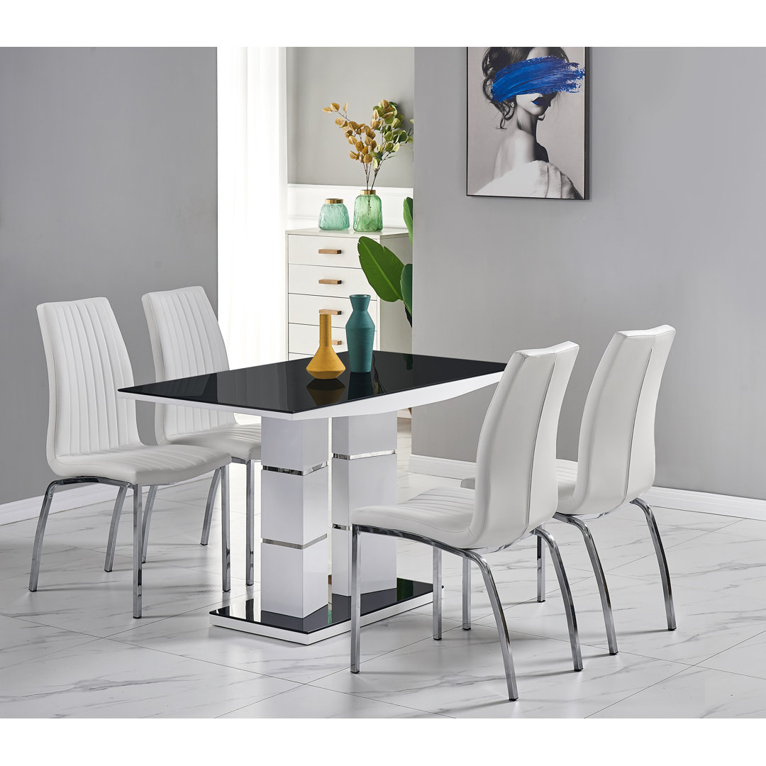 Shellman Dining Set with 4 Chairs