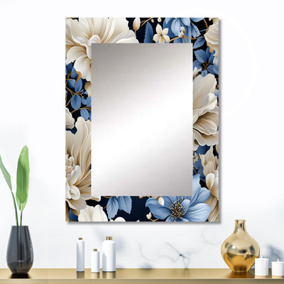 Motif floral Bellar Blue Vintage Romance