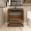Meuble-lavabo simple 29,5 po avec plateau en quartz Bejtulla-1893794210