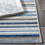 Striped Indoor / Outdoor Area Rug-947407221