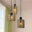 Luminaire suspendu cylindrique à 3 lumières Bayern