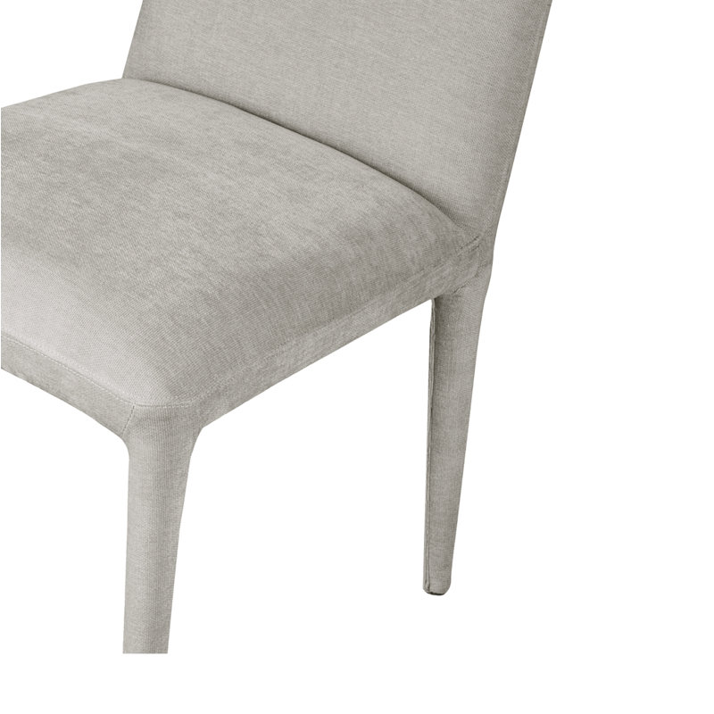 Calla Upholstered Dining Chair, Dove Performance Chenille